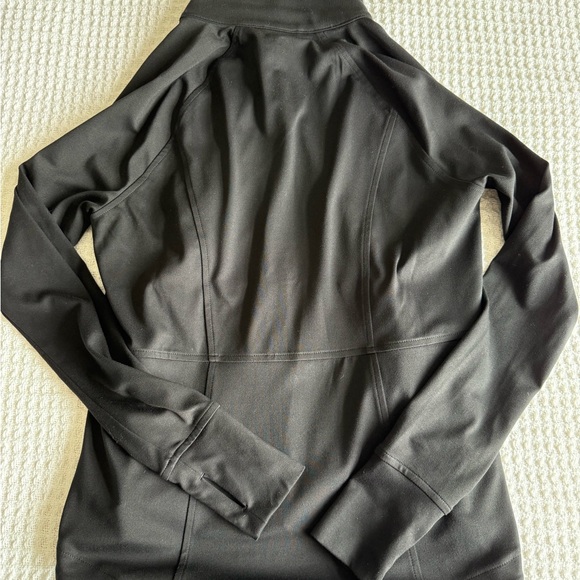 Loft Lou and Gray Black athletic zip up jacket size small - Picture 2 of 5